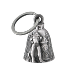 Motorcycle Metal Guardian Ride Bell – Heavy Duty Biker Bell (Antique Silver Finish) Description