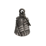 Motorcycle Metal Guardian Ride Bell – Heavy Duty Biker Bell (Antique Silver Finish) Description