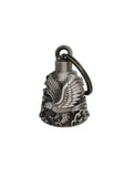 Motorcycle Metal Guardian Ride Bell – Heavy Duty Biker Bell (Antique Silver Finish) Description