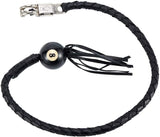 White and Black Whip With White 8 Pool Balls
